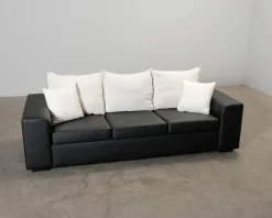 Link 3-sits soffa svart
