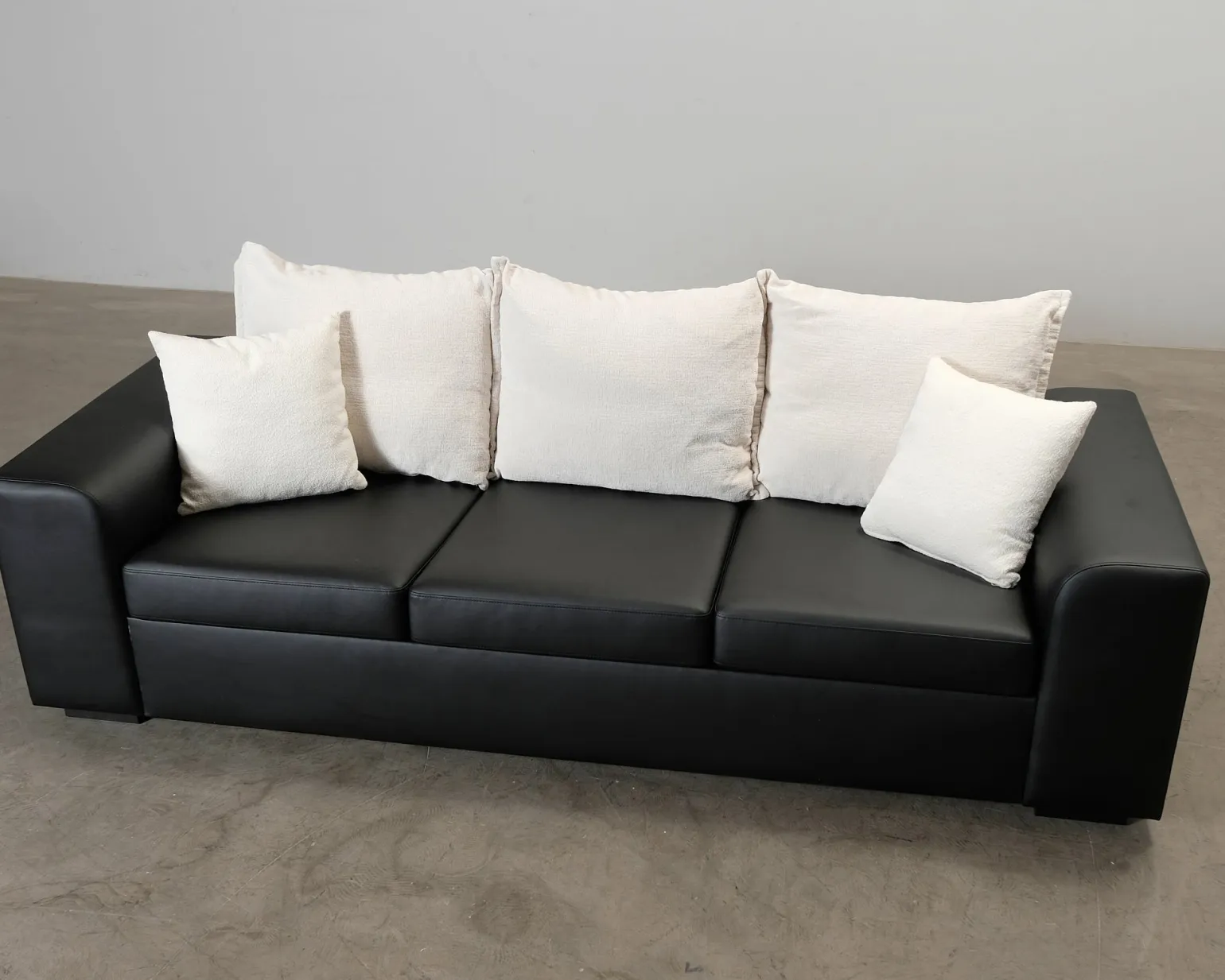 Link 3-sits soffa svart
