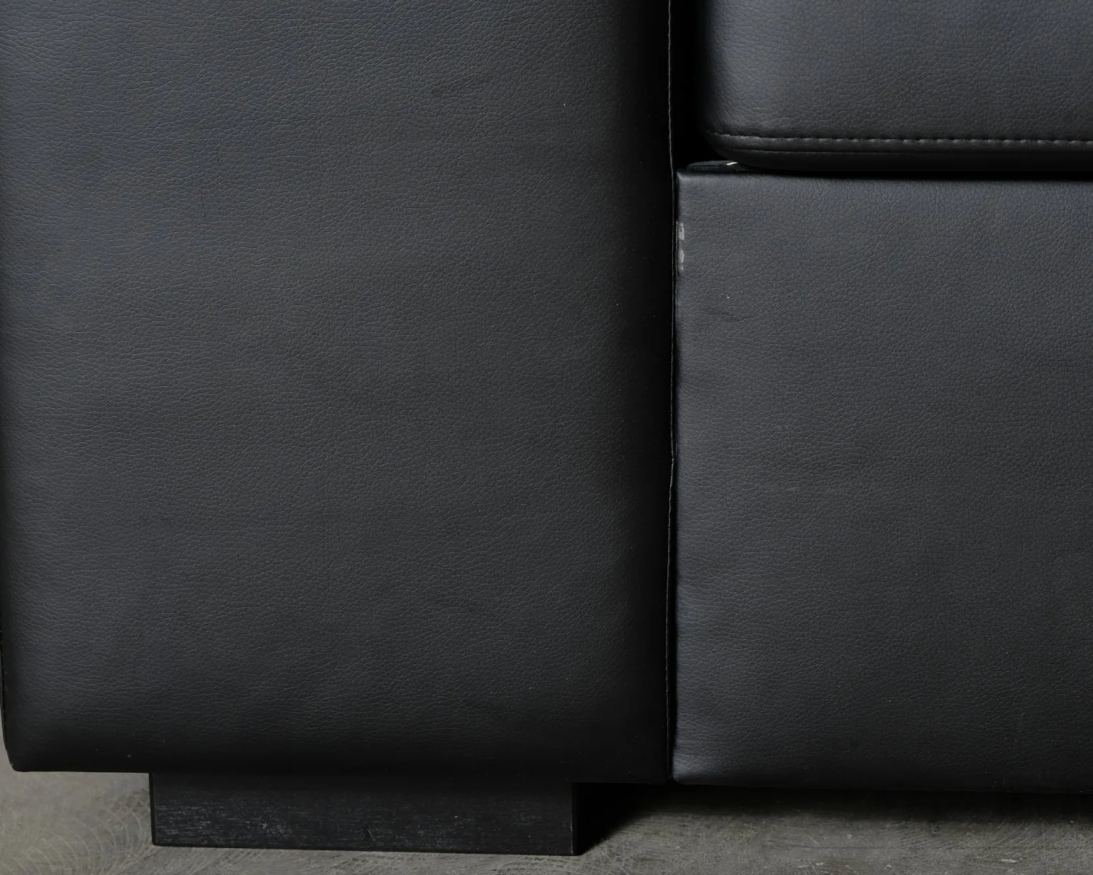 Link 3-sits soffa svart