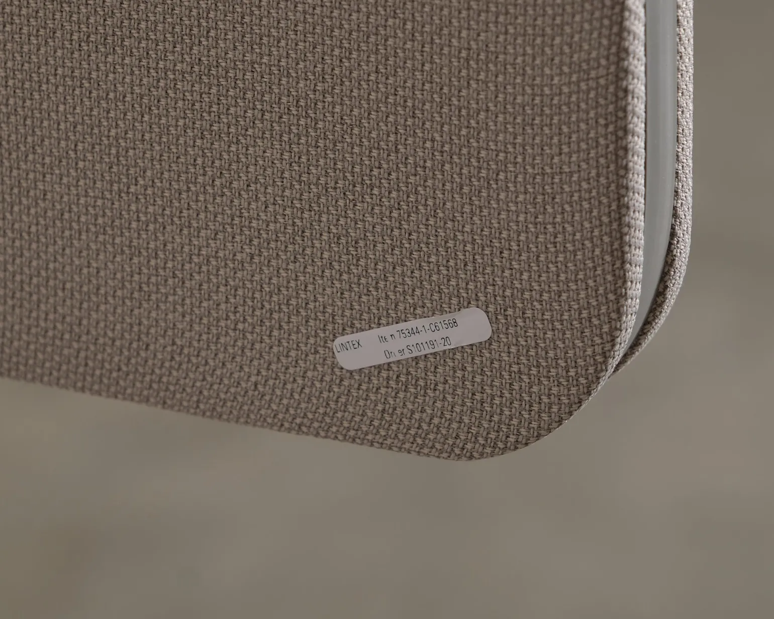 Lintex Edge bordsskärm 70 x 160 cm ljusbeige