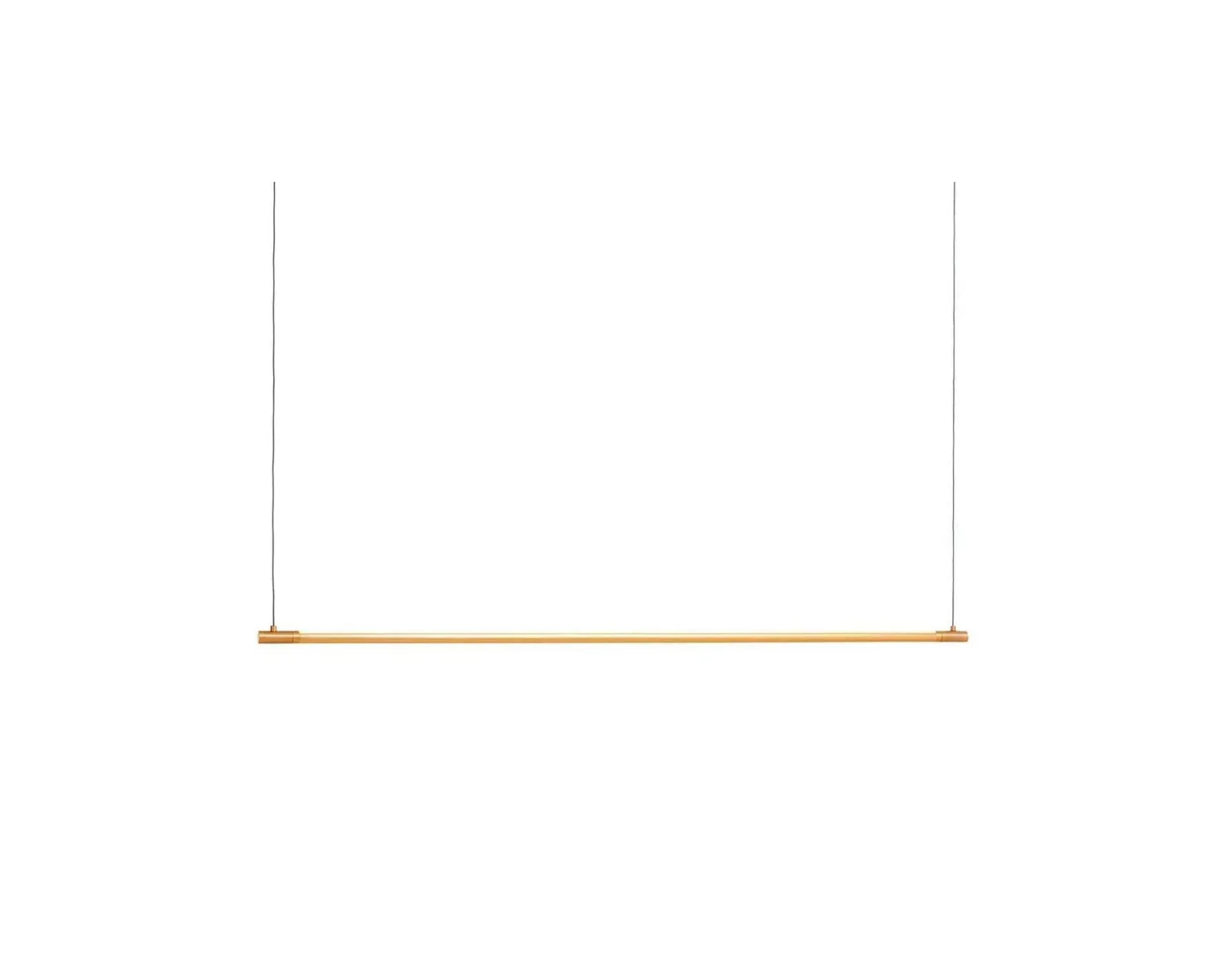 LOOM Design Straw pendellampa 200 cm mässing