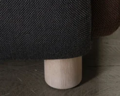 LoOok Industries 2-sits Area soffa brun / grå