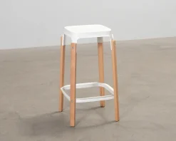 Mags Steelwood barpall björk / vit