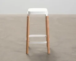 Mags Steelwood barpall björk / vit