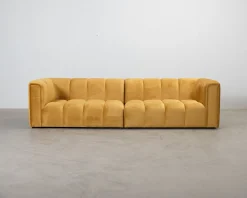 Maison Heritage Adams 4-sits soffa gul