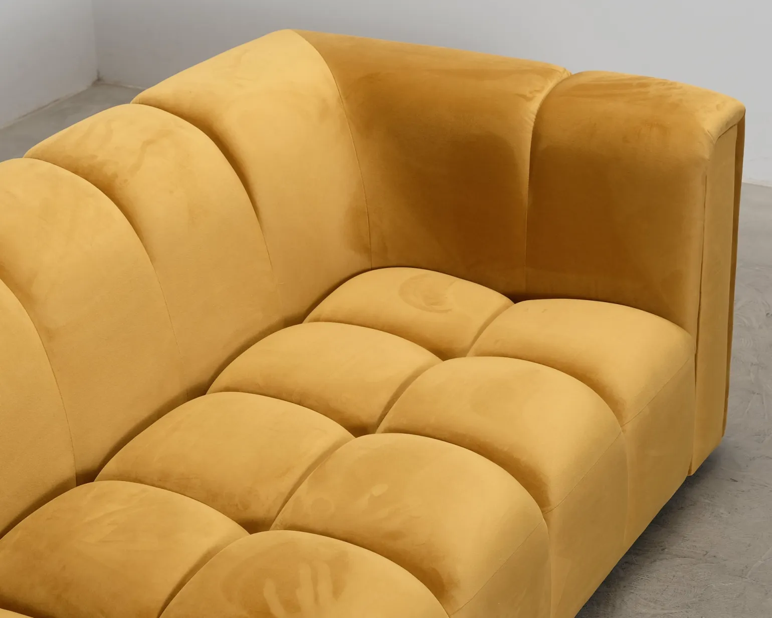 Maison Heritage Adams 4-sits soffa gul