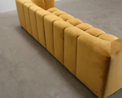 Maison Heritage Adams 4-sits soffa gul