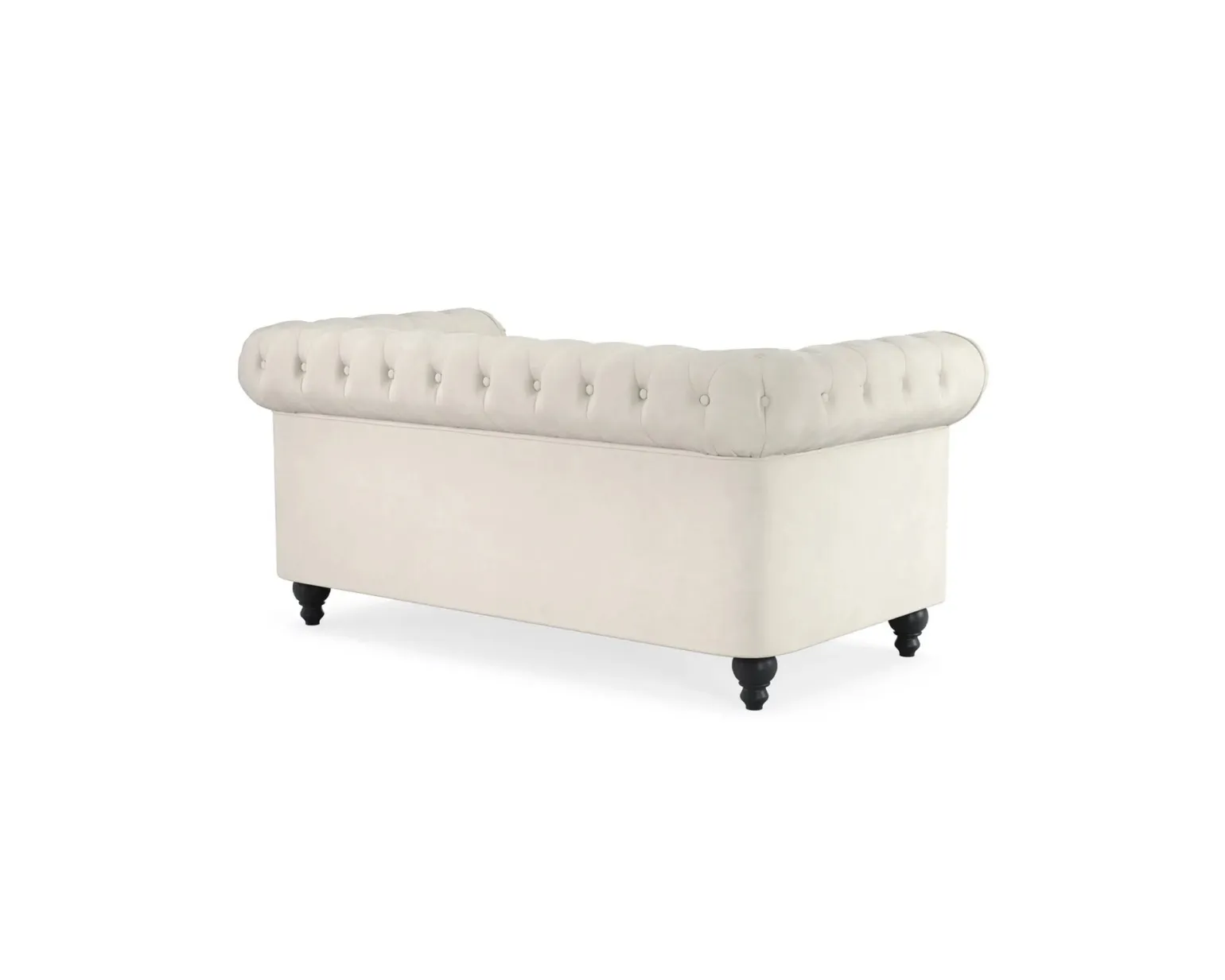 Manor House Chesterfield Lyx 2-sits soffa beige