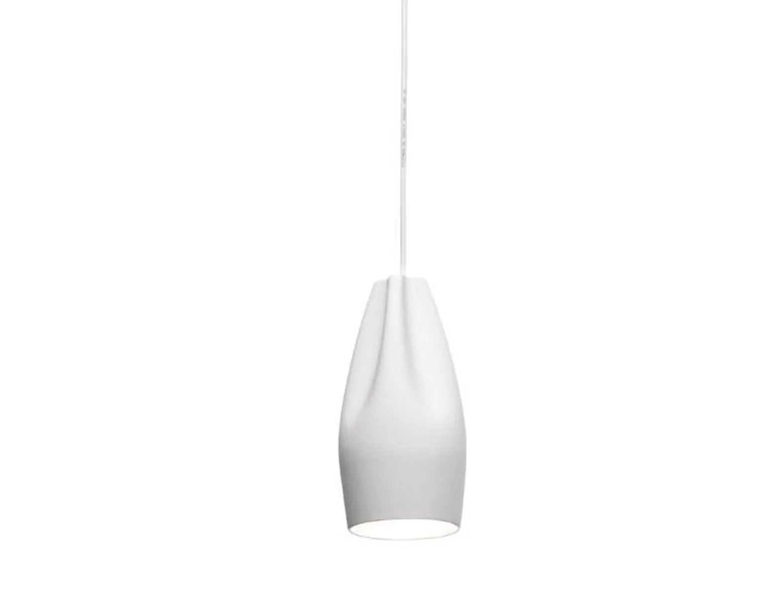 Marset Pleat Box pendellampa vit