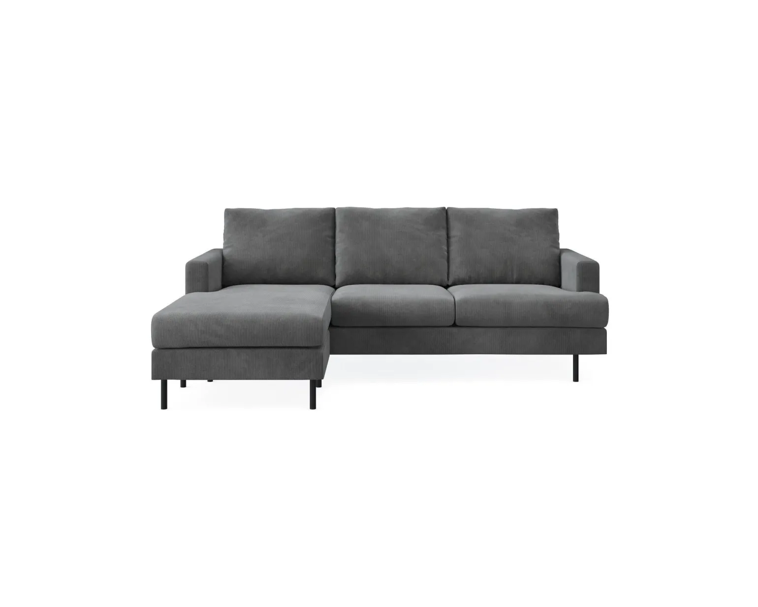 Menard Compact 3-sits divansoffa grå