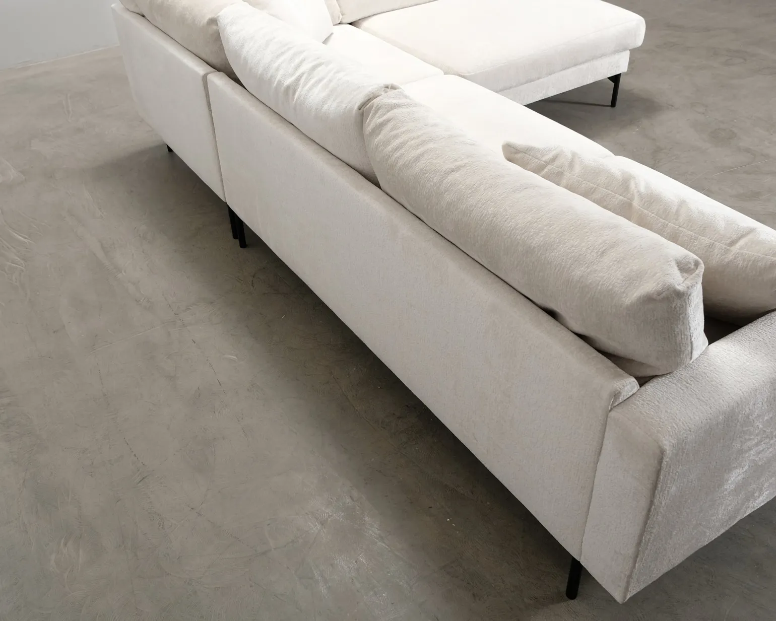 Menard 3-sits divansoffa beige
