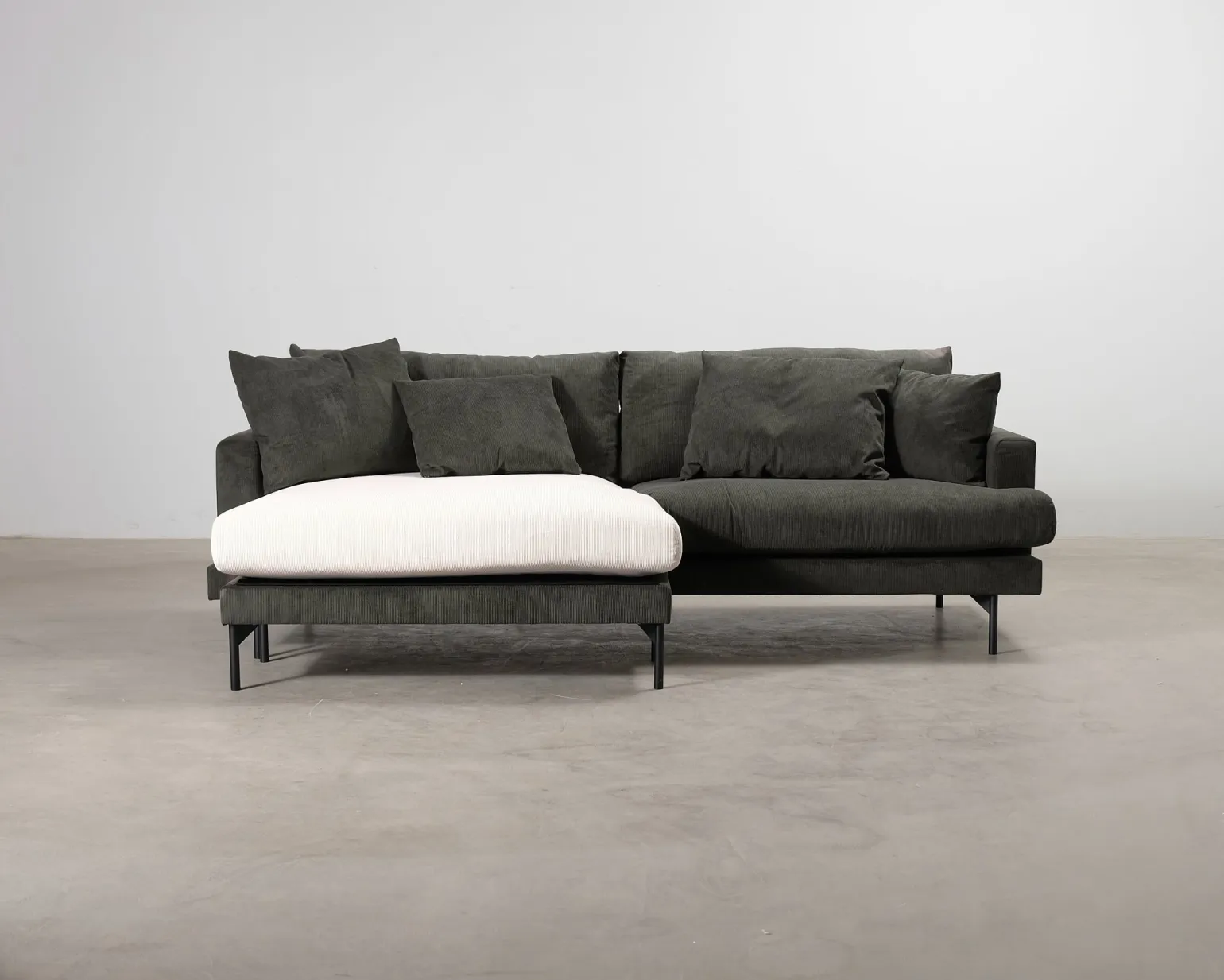 Menard 3-sits divansoffa beige