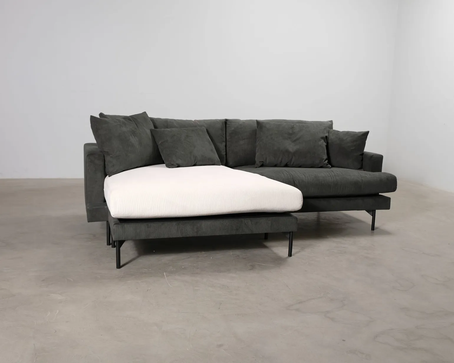 Menard 3-sits divansoffa beige