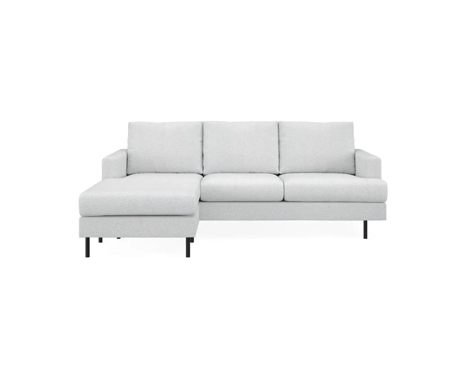 Menard 3-sits divansoffa ljusgrå