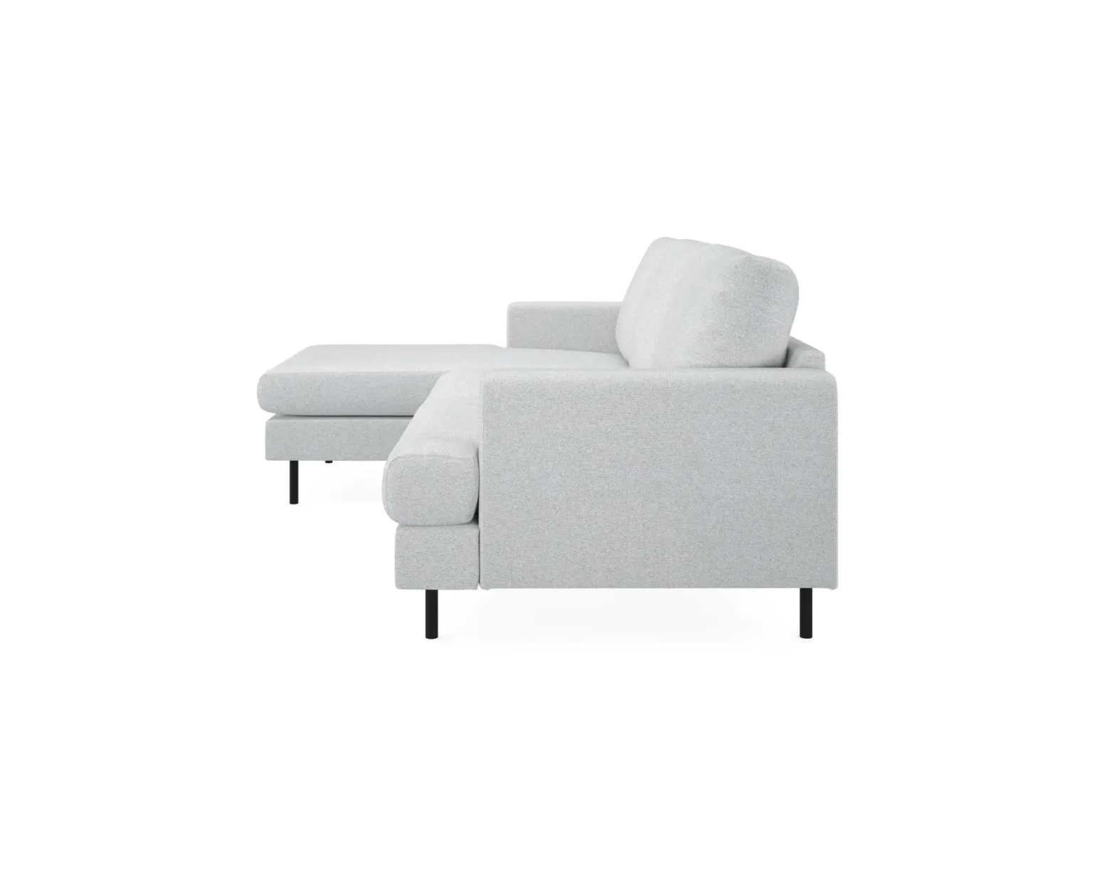 Menard 3-sits divansoffa ljusgrå