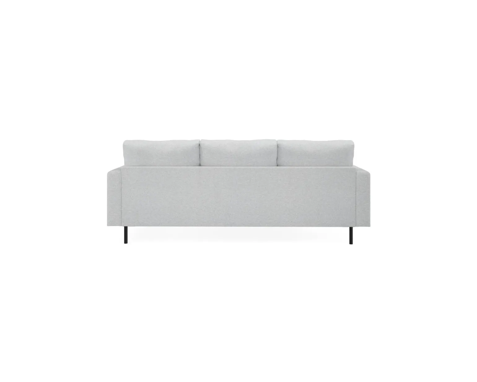 Menard 3-sits divansoffa ljusgrå