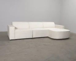 Micadoni Jodie 4-sits divansoffa ljusbeige