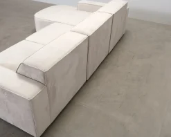 Micadoni Jodie 4-sits divansoffa ljusbeige