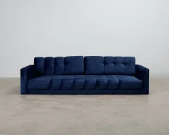 Micadoni Mamaia 4-sits soffa blå