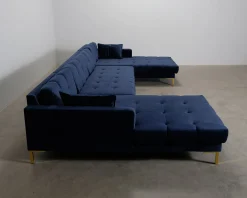 Micadoni Mamaia U-soffa blå
