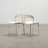 Micadoni Mia matstol beige, set om 2
