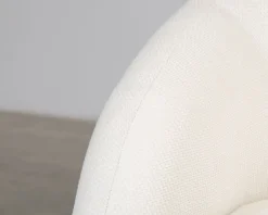 Micadoni Miley 4-sits hörnsoffa naturvit