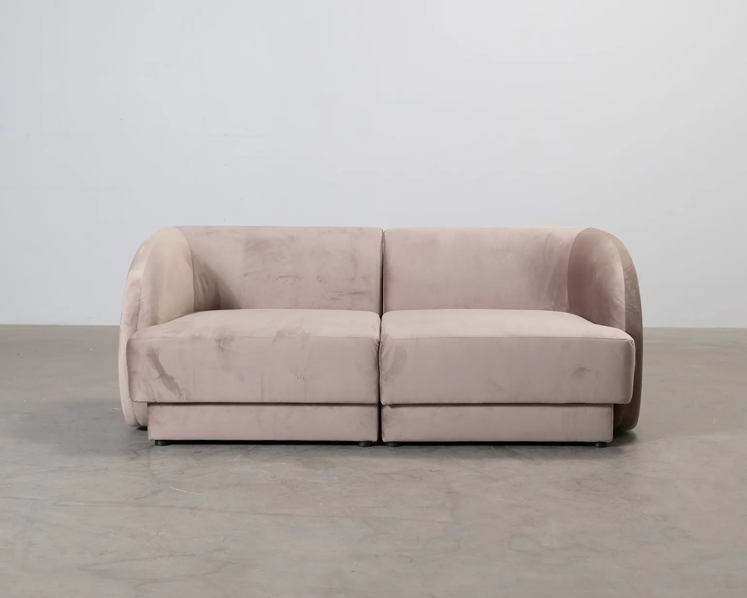 Micadoni Miley 2-sits soffa beige