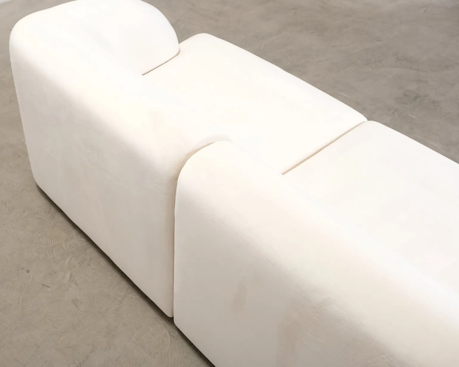 Micadoni Miley 3-sits soffa naturvit