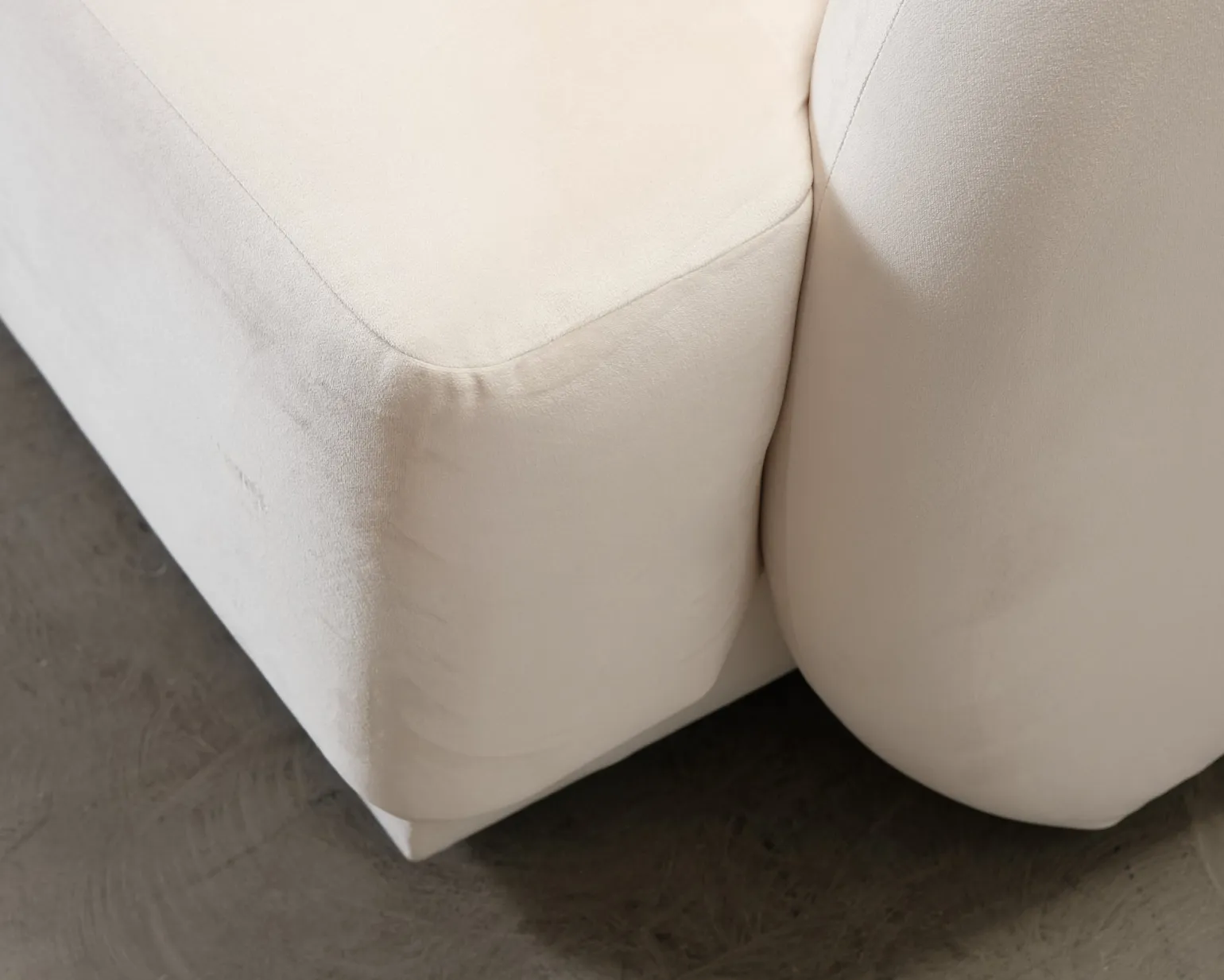 Micadoni Miley 3-sits soffa naturvit