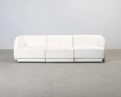 Micadoni Miley 3-sits soffa naturvit