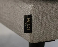 Milo Casa Elio fotpall gråbeige