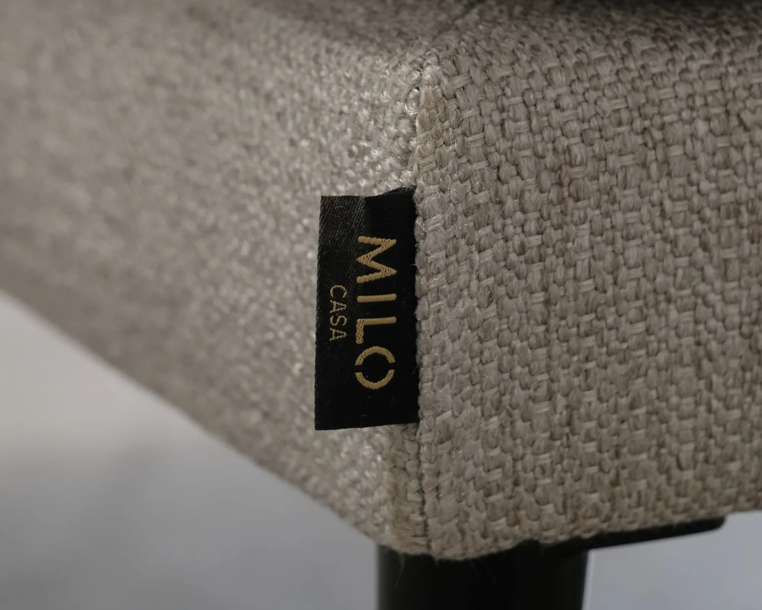 Milo Casa Elio fotpall gråbeige