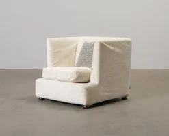 Minotti fåtölj naturvit