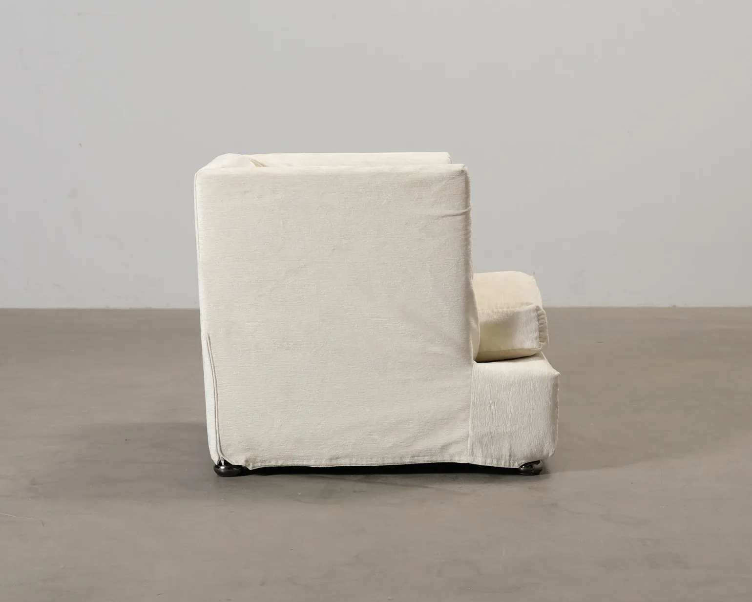 Minotti fåtölj naturvit