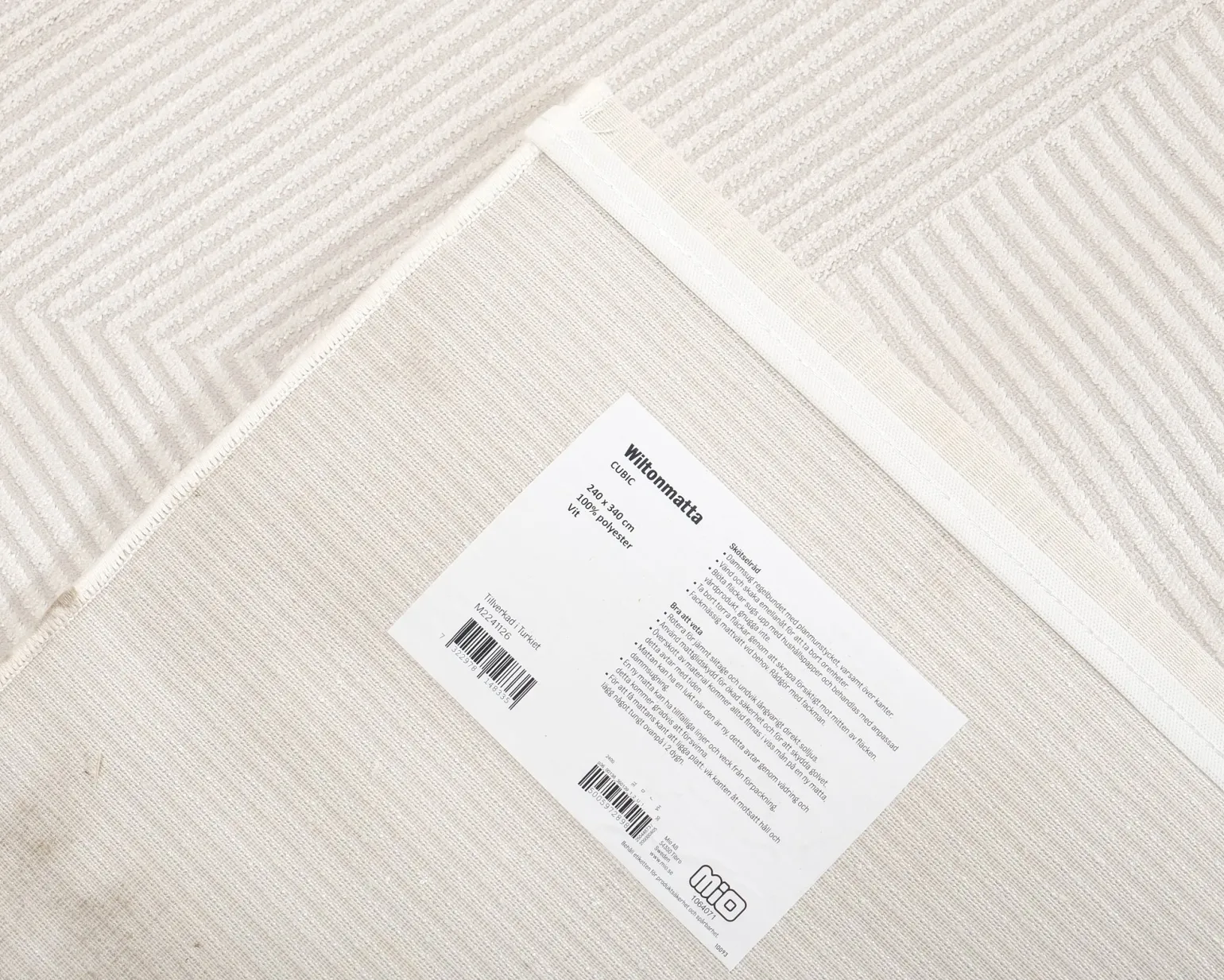 Mio Cubic matta 240 x 340 cm