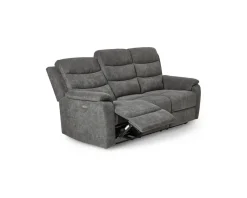 Mio Lazy 3-sits reclinersoffa grå