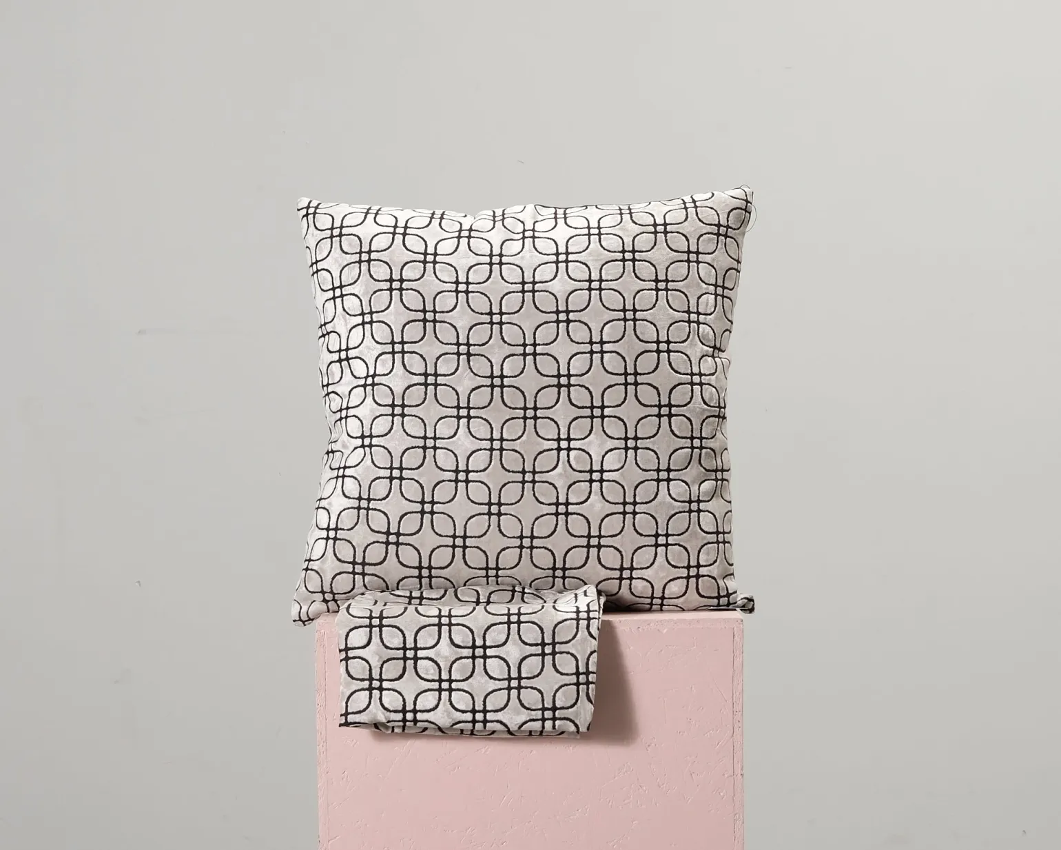 Mio Sixty kuddfodral 60 x 60 cm beige, set om 2
