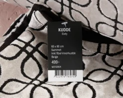 Mio Sixty kuddfodral 60 x 60 cm beige, set om 4