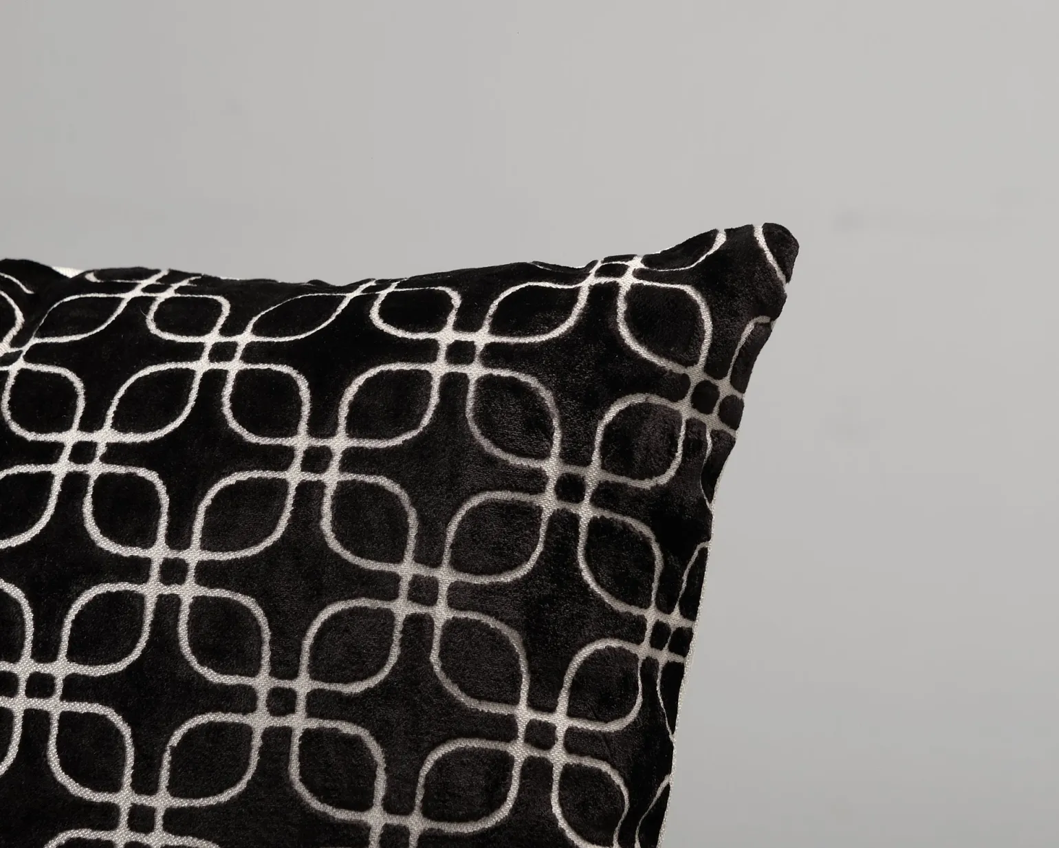 Mio Sixty kuddfodral 60 x 60 cm svart, set om 2