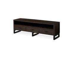 Mio Woodenforge TV-bänk mörkbrun