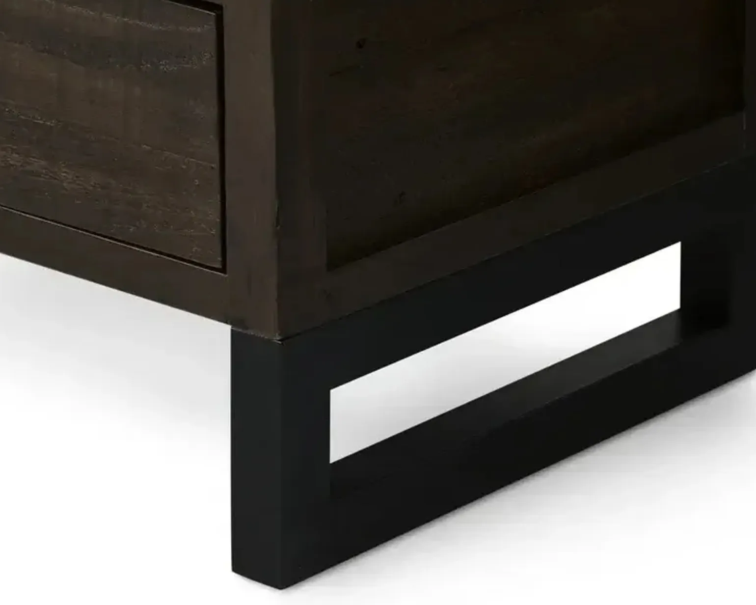 Mio Woodenforge TV-bänk mörkbrun