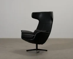 Mirasol Highback Fåtölj läder svart