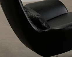 Mirasol Highback Fåtölj läder svart