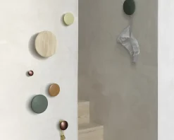 Muuto Dots klädkrok ø 17 cm naturvit