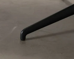 Muuto Fiber Conference Swivel fåtölj svart / mörkblå