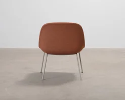Muuto Fiber fåtölj orange