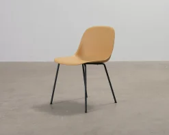 Muuto Fiber Side stol ockra