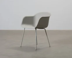 Muuto Fiber stol grå