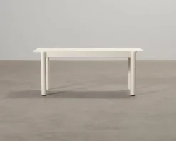 Muuto Linear Steel bänk vit 110 cm