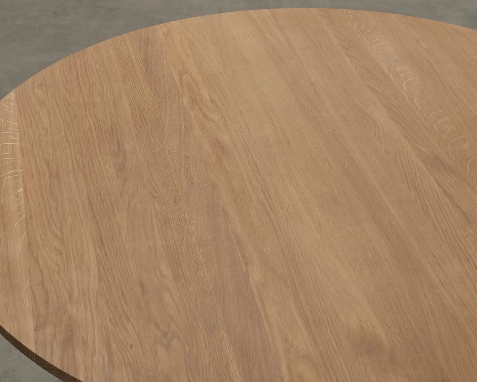 Muuto Midst matbord ø 120 cm oljad ek / grå
